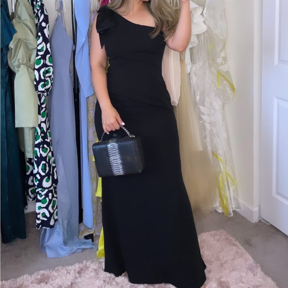 Black One Shoulder Dress